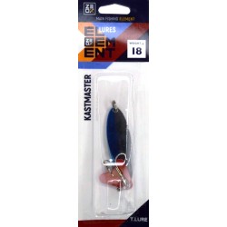 Рыбацкая блесна, колеблющаяся, ZEOX Kastmaster, вес 18г, цвет Silver-Blue